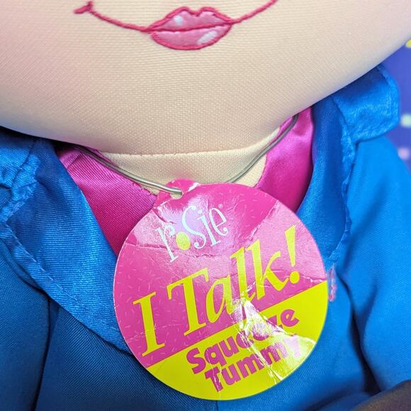 Vintage Rosie O’Donnell Talking Doll – 1990s Tyco Plush – Works! NIB Toys R Us - Picture 2 of 13